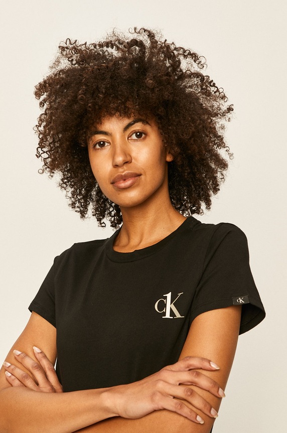 Calvin Klein Underwear - T-shirt CK One czarny 000QS6356E
