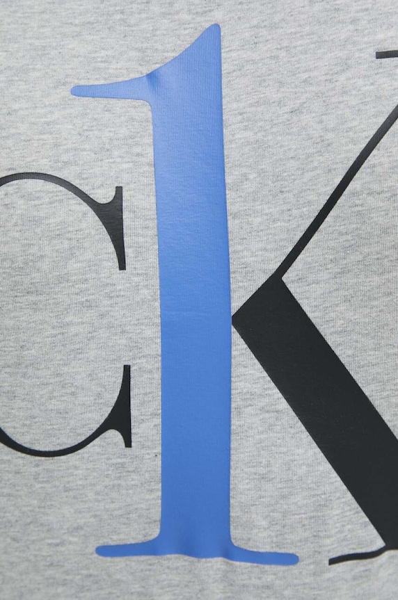 Тениска Calvin Klein Underwear 000QS6436E сив
