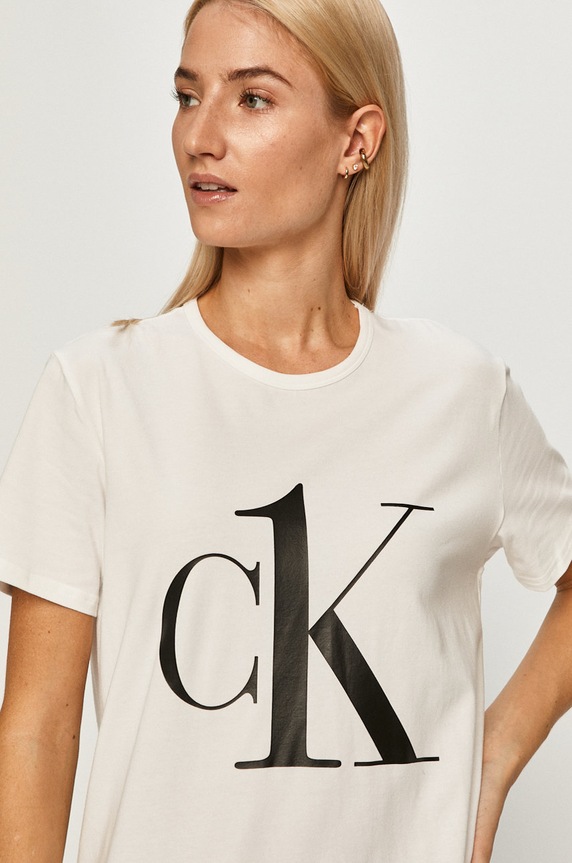 Tričko Calvin Klein Underwear bílá 000QS6436E