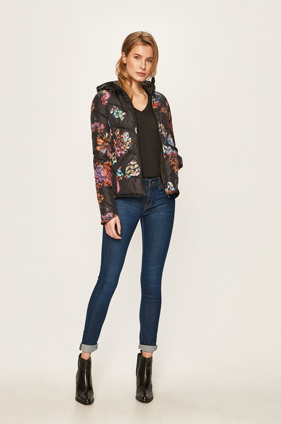 Lee - T-shirt L41JEN01 fekete AA00