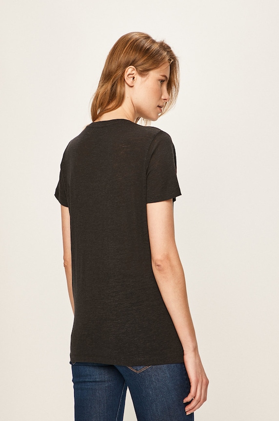 Ruházat Lee - T-shirt L41JEN01 fekete