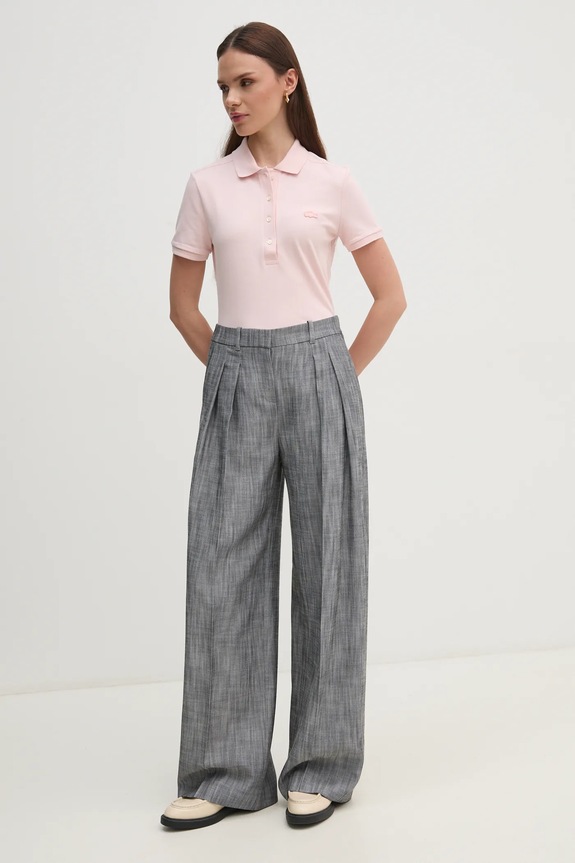 Πόλο Lacoste PF5462 ροζ AW25