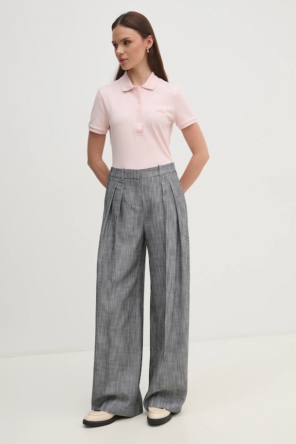 Πόλο Lacoste PF5462 ροζ AW25