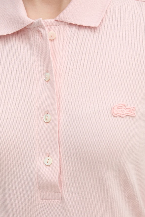 Πόλο Lacoste PF5462 ροζ