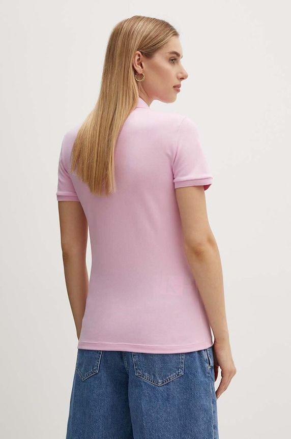 Oblečení Polo tričko Lacoste PF5462 růžová