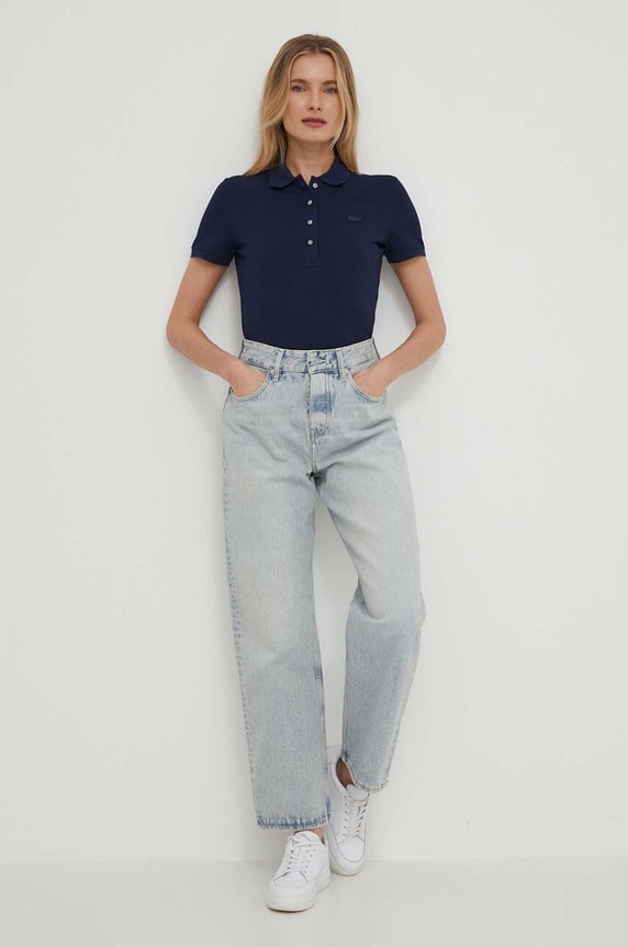 Πόλο Lacoste PF5462 σκούρο μπλε AW25