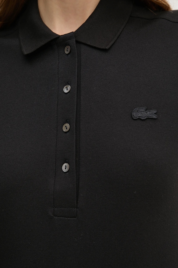 Πόλο Lacoste PF5462 μαύρο