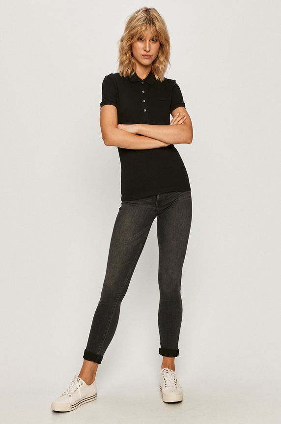Lacoste poló PF5462 fekete AW25