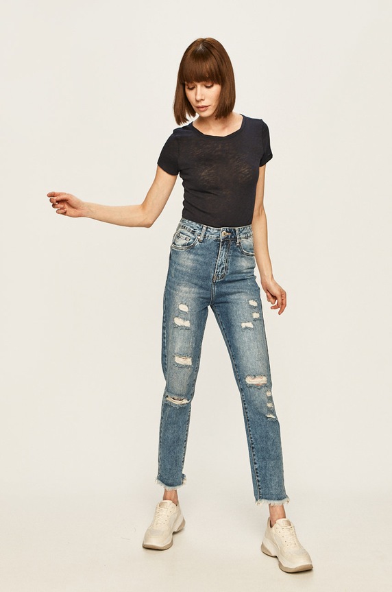 Marc O'Polo - T-shirt B01226151115 granatowy AA00