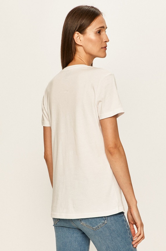 Ruházat Helly Hansen pamut póló 34112 fehér