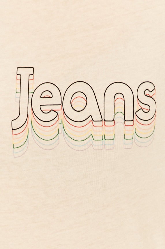 Lee - T-shirt L40GWM59 biały