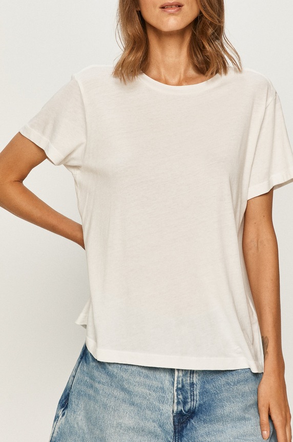 Marc O'Polo - T-shirt biały M02210051117