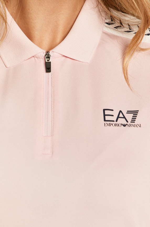 EA7 Emporio Armani - Tričko 3HTF52.TJ56Z ružová