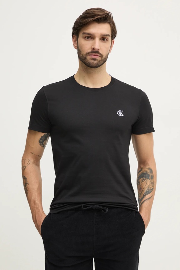 Tričko Calvin Klein Jeans černá J30J314544