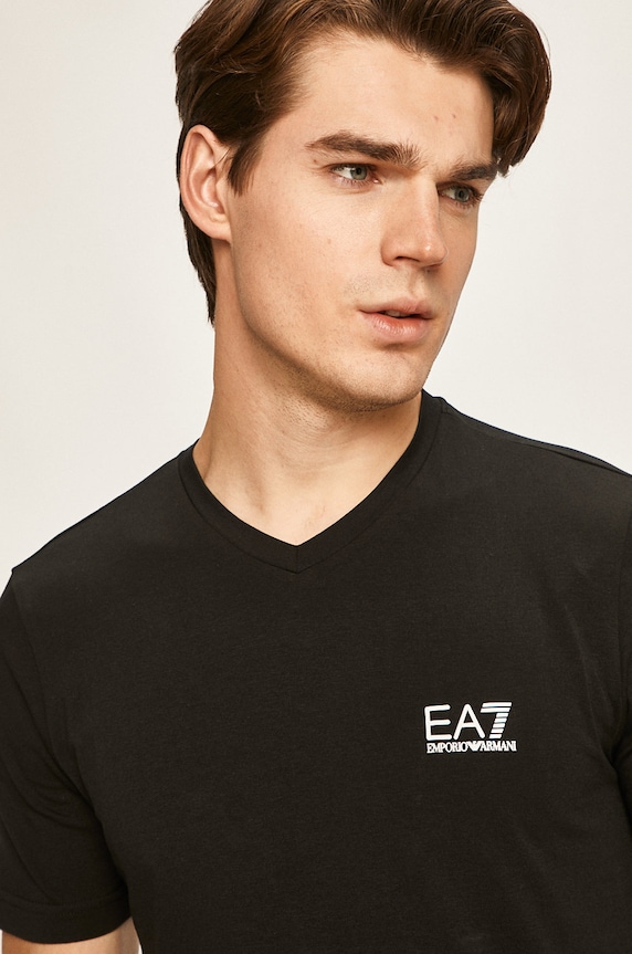 EA7 Emporio Armani - Majica crna 8NPT53.PJM5Z