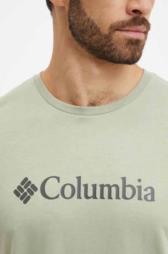 Columbia t-shirt CSC Basic Logo 1680053. zielony