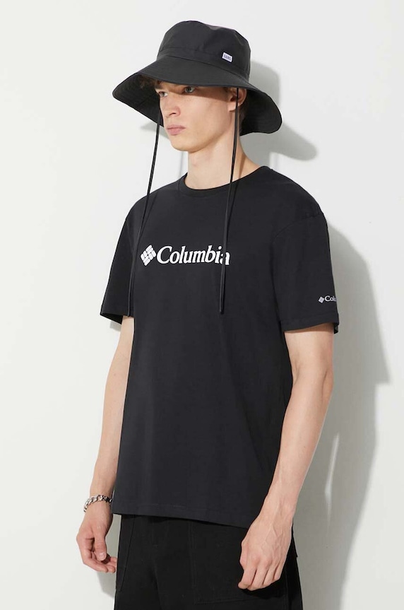 Columbia T-shirt nadruk czarny 1680053.
