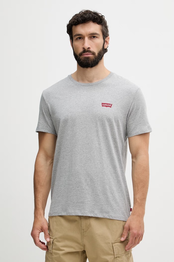 Levi's tričko pánské bavlněné 2-pack 79681.0001 bílá SS21
