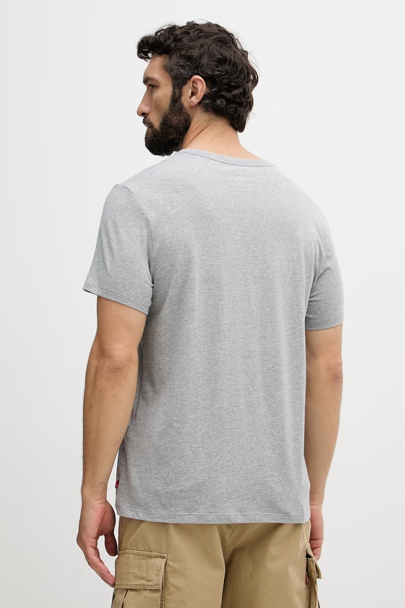 Levi's t-shirt da uomo in cotone pacco da 2 bianco 79681.0001