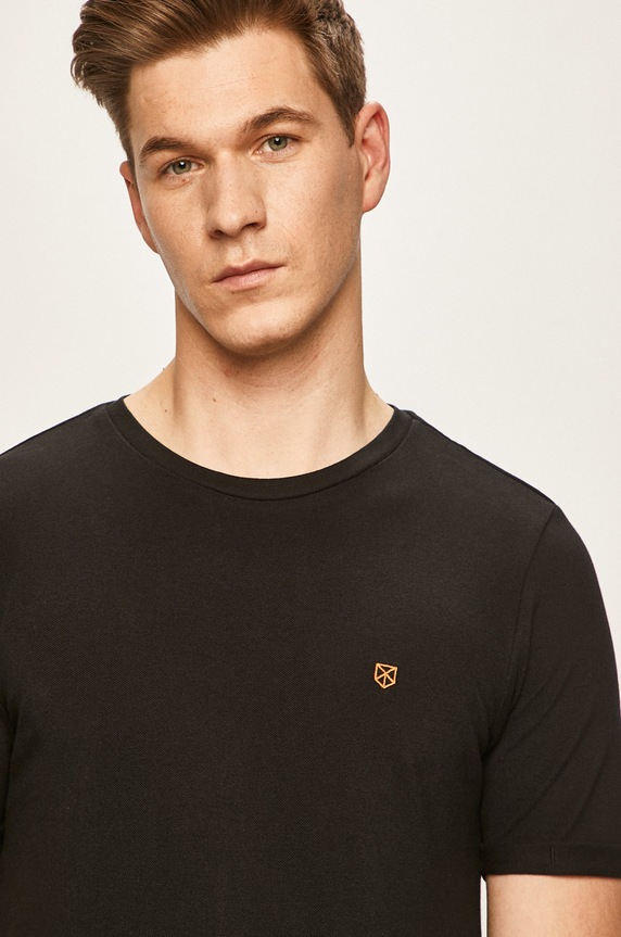 Premium by Jack&Jones - T-shirt bawełna czarny 12166527