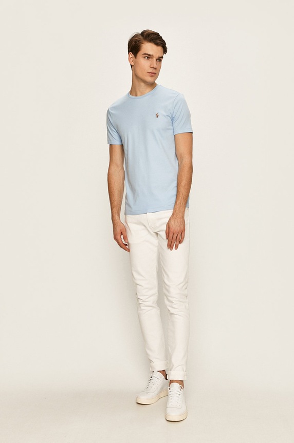 Polo Ralph Lauren - T-shirt 710740727005 710740727005 niebieski SS26