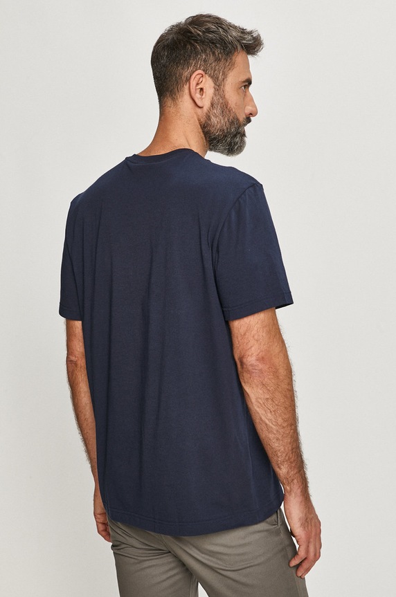 Odzież Lacoste T-shirt męski bawełniany TH2038 zielony