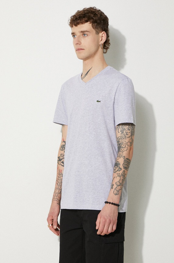 Clothing Lacoste t-shirt TH2036 gray