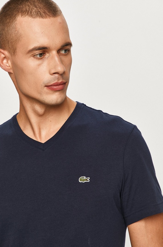 Lacoste - T-shirt sötétkék TH2036