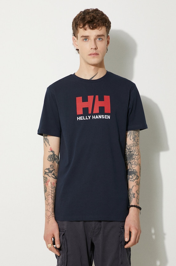 Helly Hansen t-shirt HH LOGO T-SHIRT pozostałe granatowy 33979
