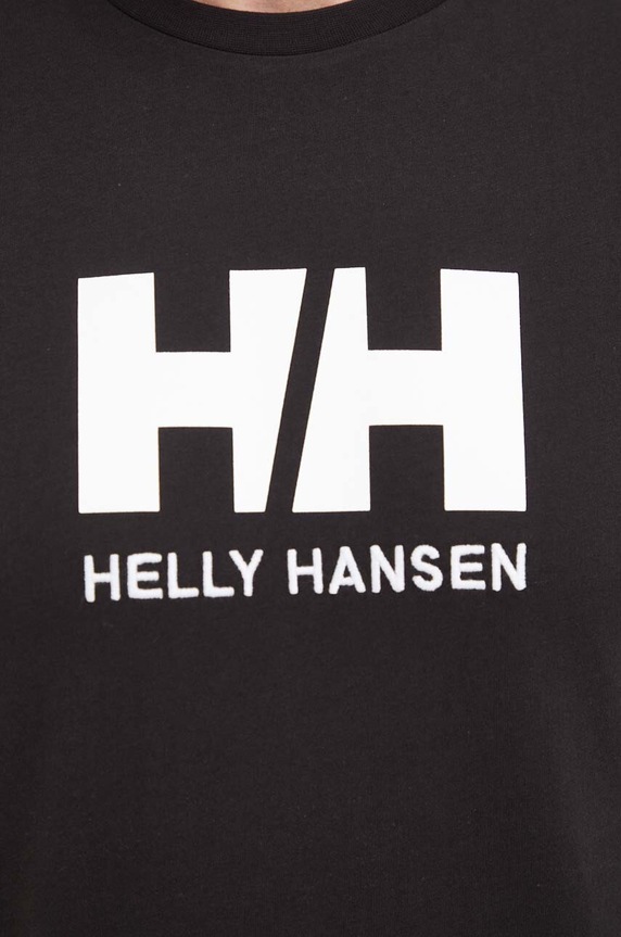 Helly Hansen tricou HH LOGO T-SHIRT 33979 negru