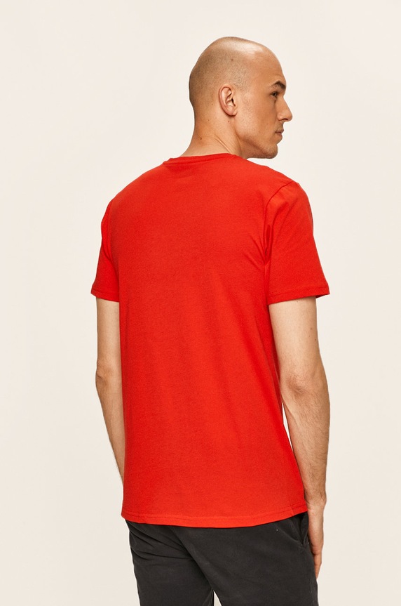 Odzież Helly Hansen t-shirt HH LOGO T-SHIRT 33979 czerwony