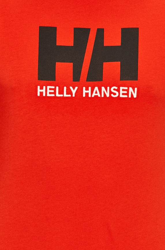 Helly Hansen t-shirt HH LOGO T-SHIRT 33979 czerwony