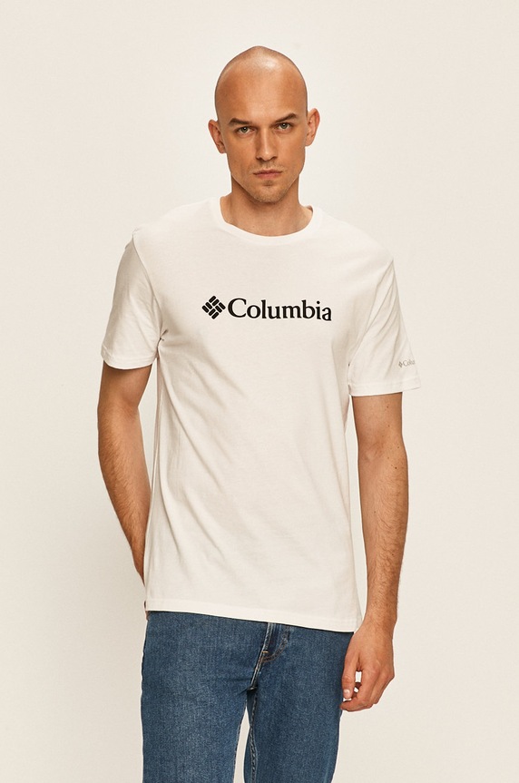 Μπλουζάκι Columbia στάμπα λευκό 1680053