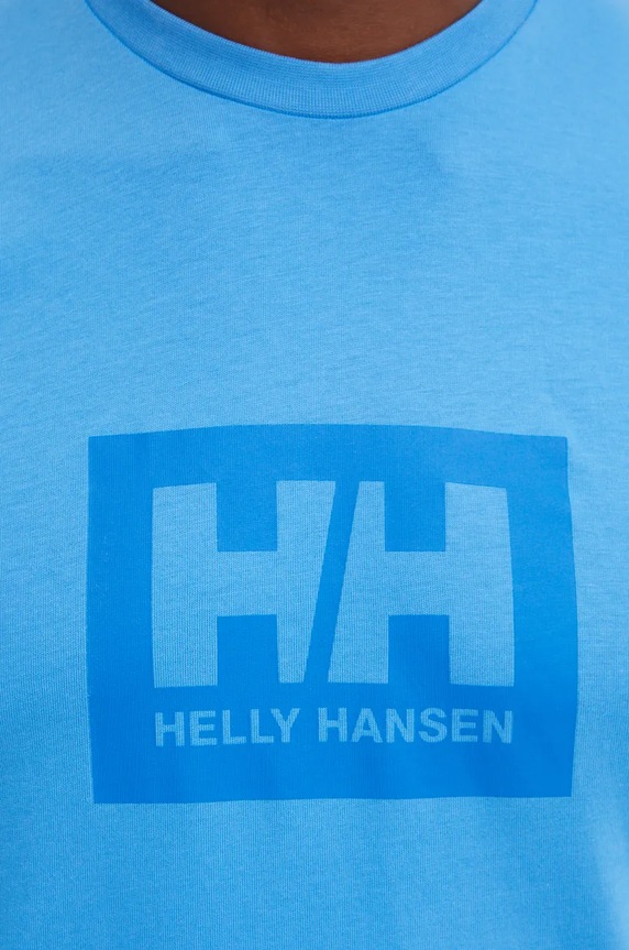 Pamučna majica Helly Hansen TOKYO 53285 plava
