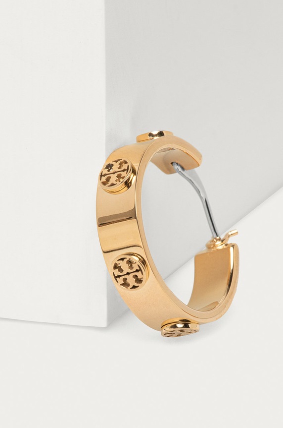 Tory Burch - ΣκουλαρίκιαMILLER STUD HUGGIE 65094 χρυσαφί SS21