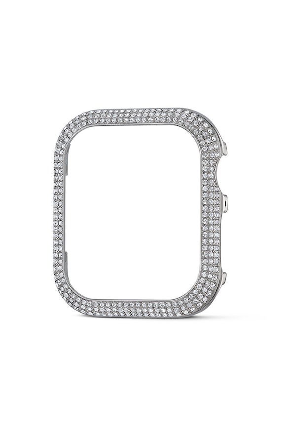 Swarovski - Чохол Sparkling Apple Watch срібний 5572573