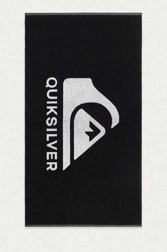Quiksilver nagy méretű pamut törölköző 160 x 80 cm fekete AQYAA03187