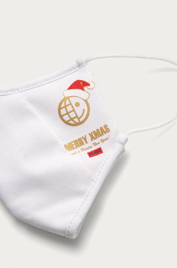 Αξεσουάρ Hugo - Επαναχρησιμοποιήσιμη προστατευτική μάσκα 50460137 λευκό