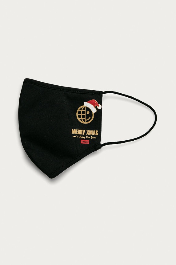 Hugo - Ochranné rúško na viacnásobné použitie čierna 50460137