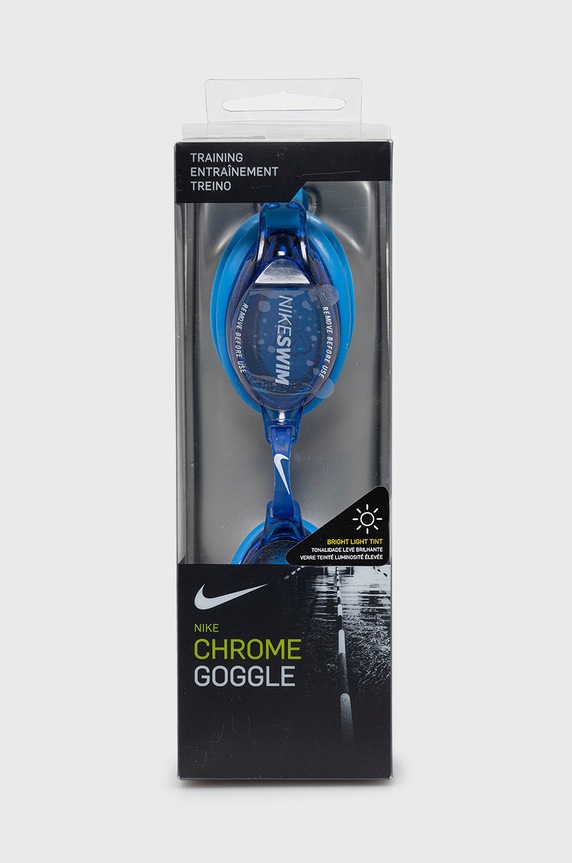 Akcesoria Nike Okulary pływackie N79151 niebieski
