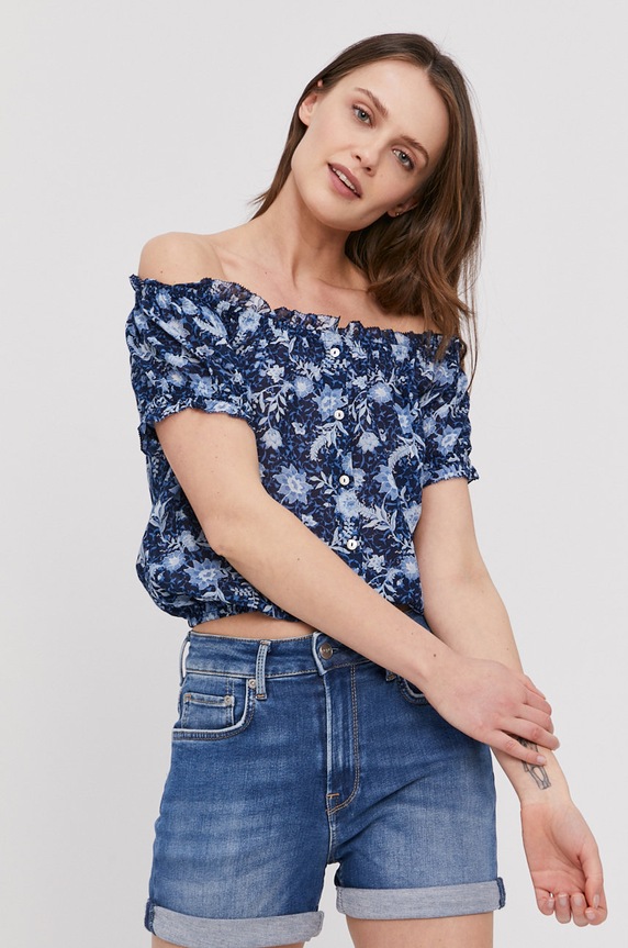 Pepe Jeans Bluzka multicolor PL303961.0AA