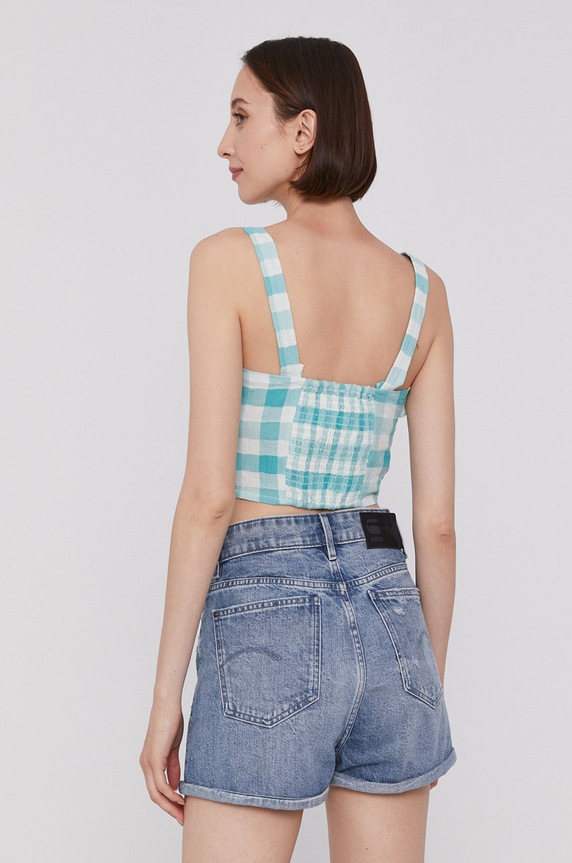 Oblečenie Blúzka Pepe Jeans VALENTINA PL303996.529 tyrkysová