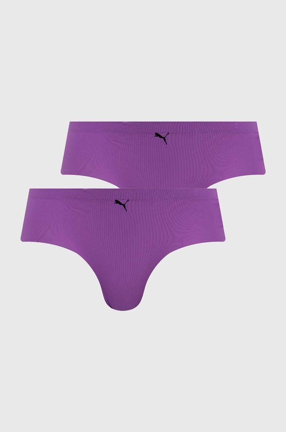 Puma figi 2-pack dzianina fioletowy 935024