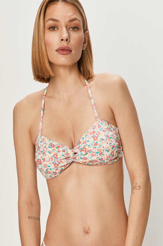 Plavková podprsenka Pepe Jeans vrchní růžová PLB10323.325