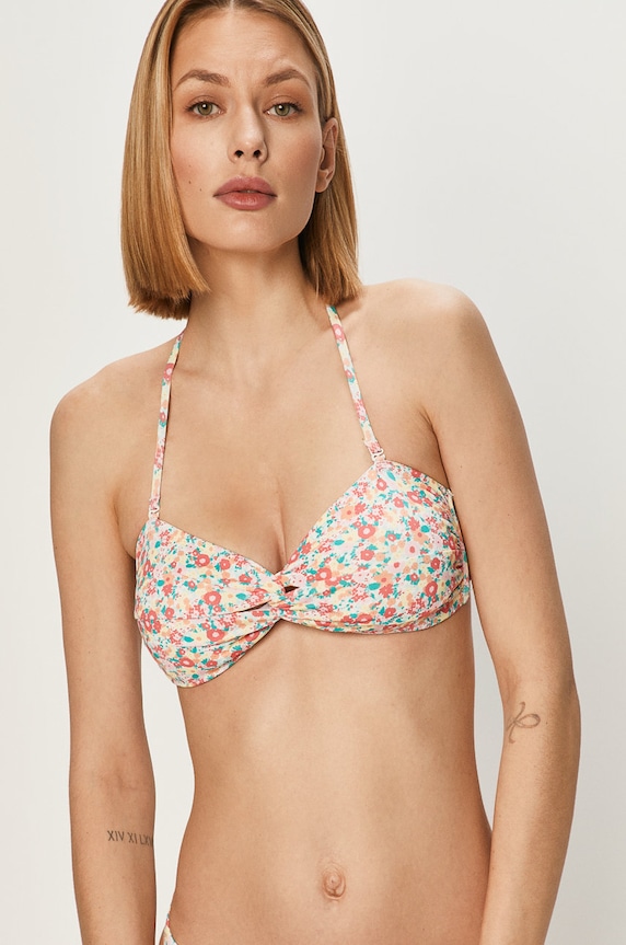Plavková podprsenka Pepe Jeans vrchní růžová PLB10323.325