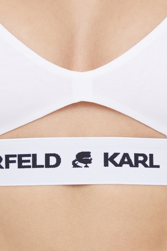 Podprsenka Karl Lagerfeld biela 211W2101