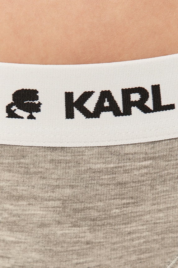 Karl Lagerfeld Stringi 211W2110 szary 211W2110