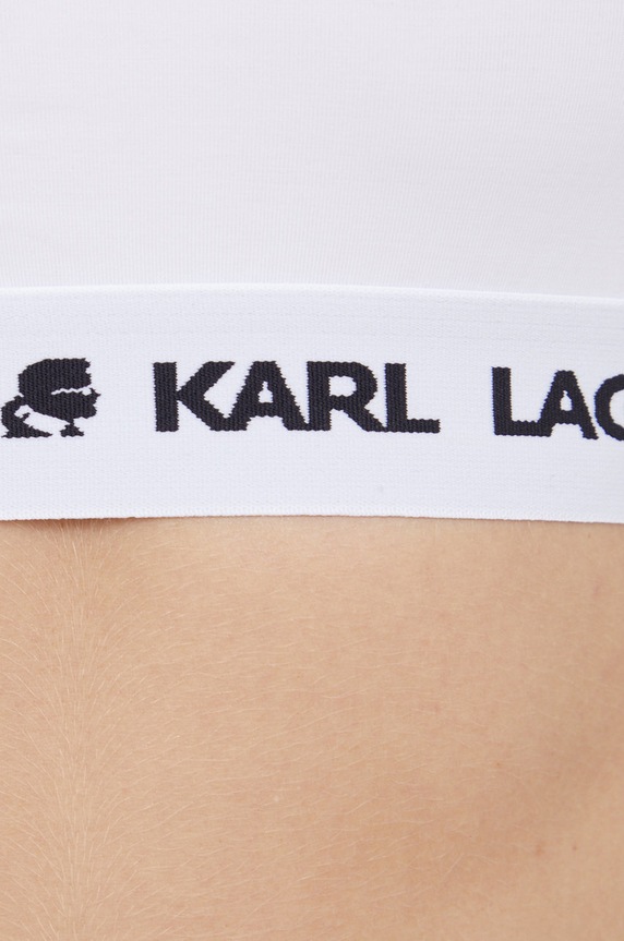 Karl Lagerfeld Biustonosz sportowy 211W2102 biały 211W2102