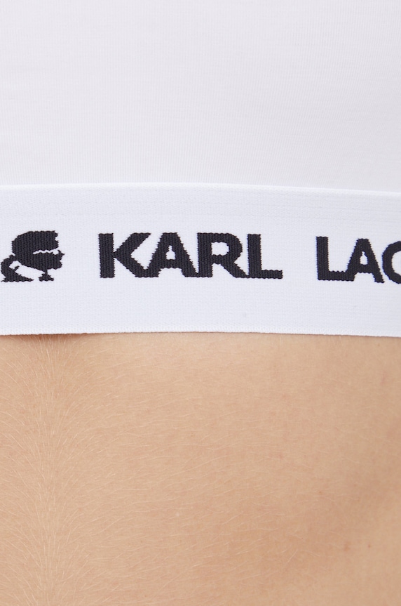 Karl Lagerfeld Biustonosz sportowy 211W2102 biały 211W2102