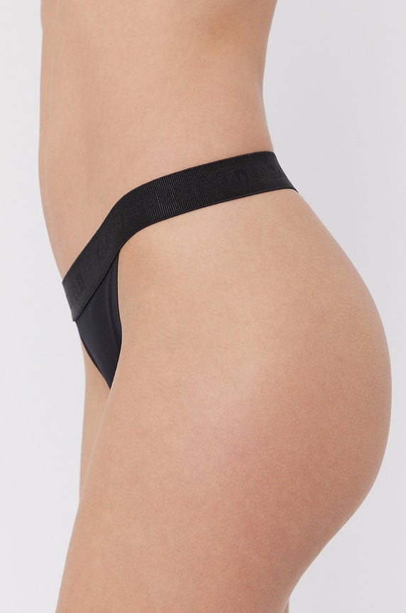 Karl Lagerfeld Stringi 211W2107 211W2107 czarny AW21